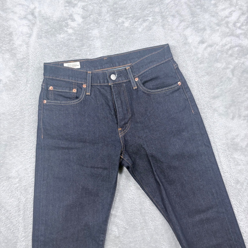 Levi's Premium 512 Slim Taper Jeans Mens W29 L30 Dark Indigo Stretch Denim